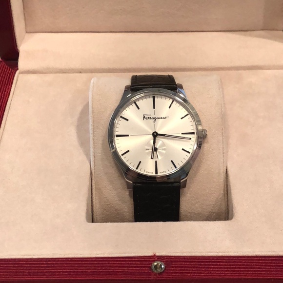 Never Worn w/ Tag Ferragamo Slim Formal Watch - Picture 2 of 2
